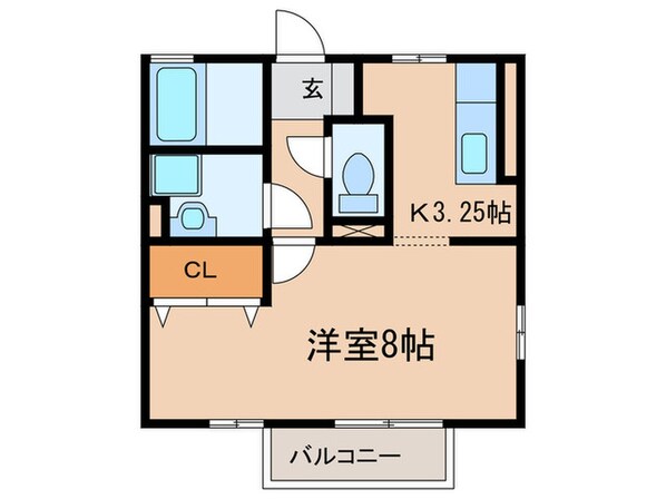 ラ　フォーレ幸心　Ｂの物件間取画像